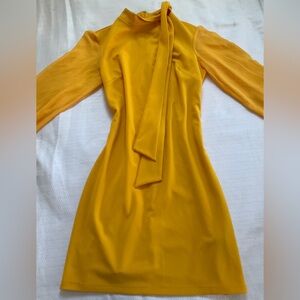 Elegant Yellow Dress